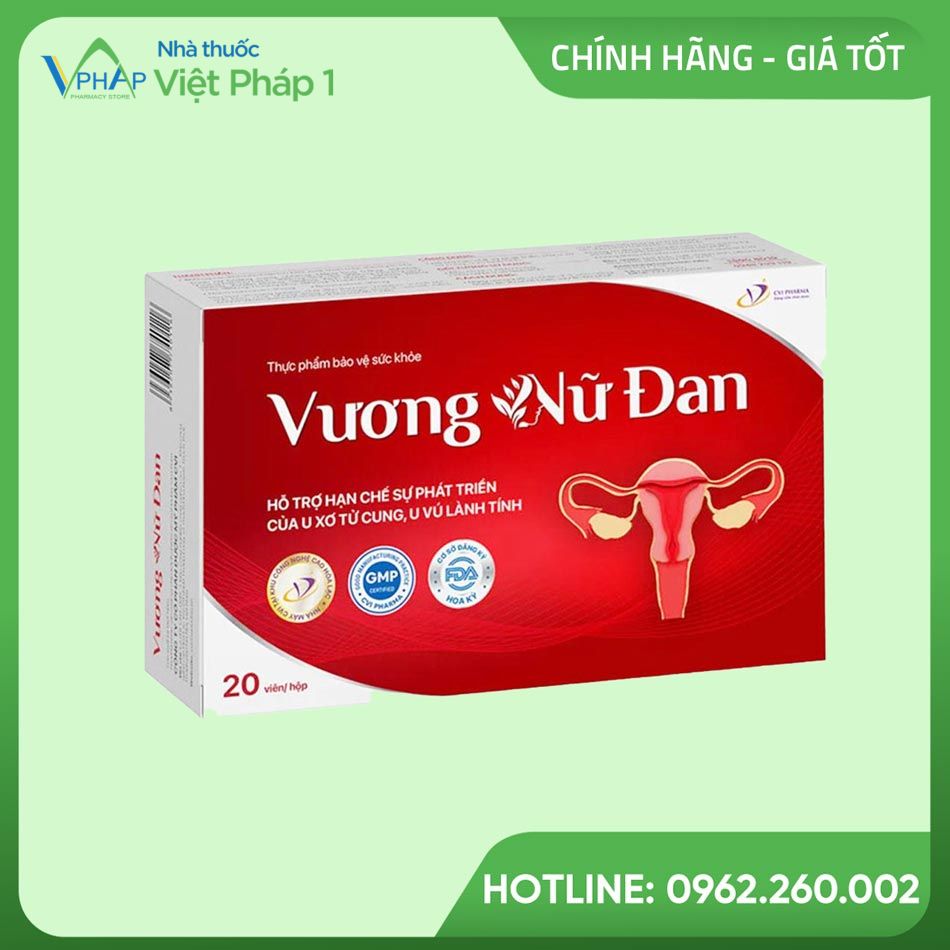 Hình ảnh của hộp sản phẩm Vương Nữ Đan