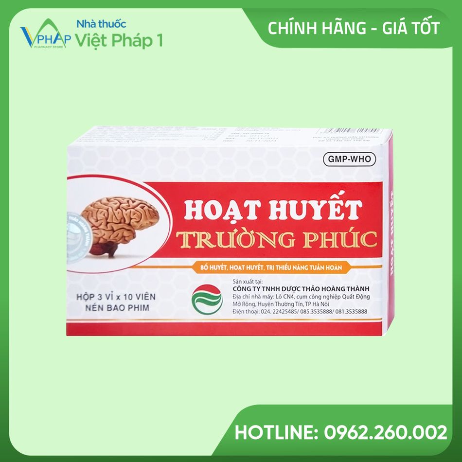 Hình ảnh của thuốc Hoạt huyết Trường Phúc