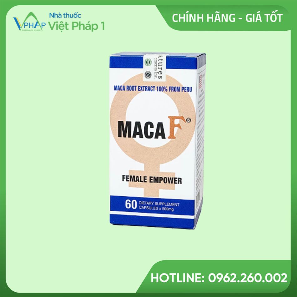 Viên uống tăng cường nội tiết tố nữ MacaF