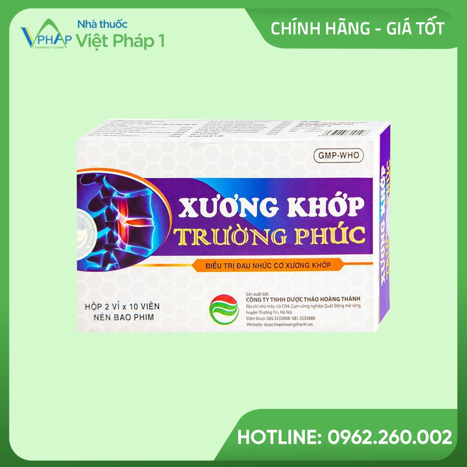 Hình ảnh của thuốc Xương khớp Trường Phúc