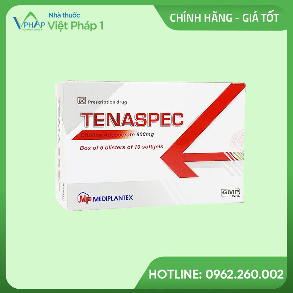 Hình ảnh của hộp thuốc Tenaspec