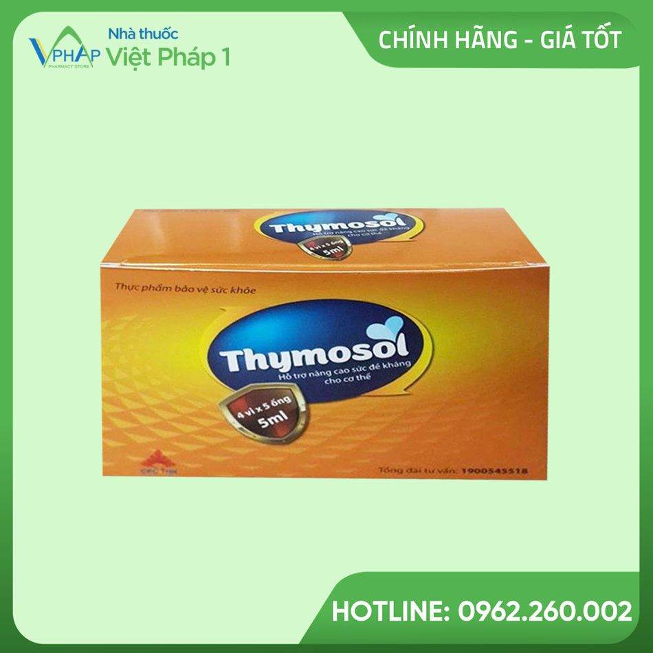 Hình ảnh hộp sản phẩm Thymosol