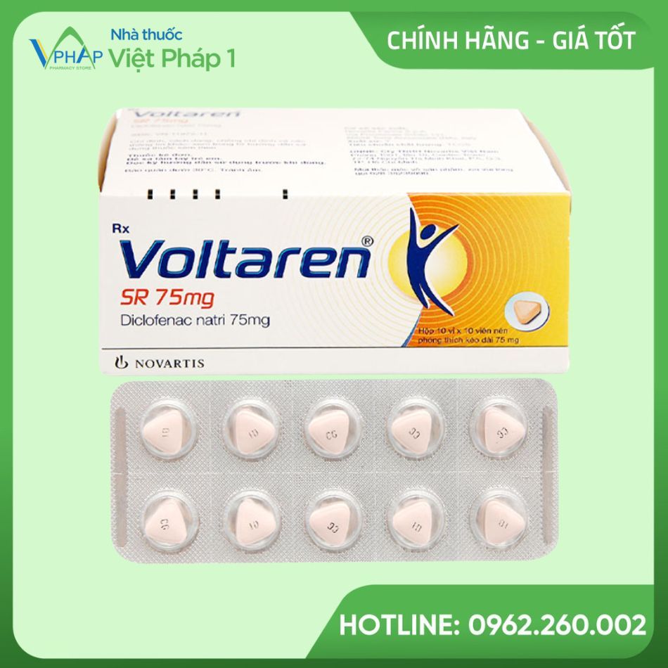 Hình ảnh thuốc Voltaren SR 75mg