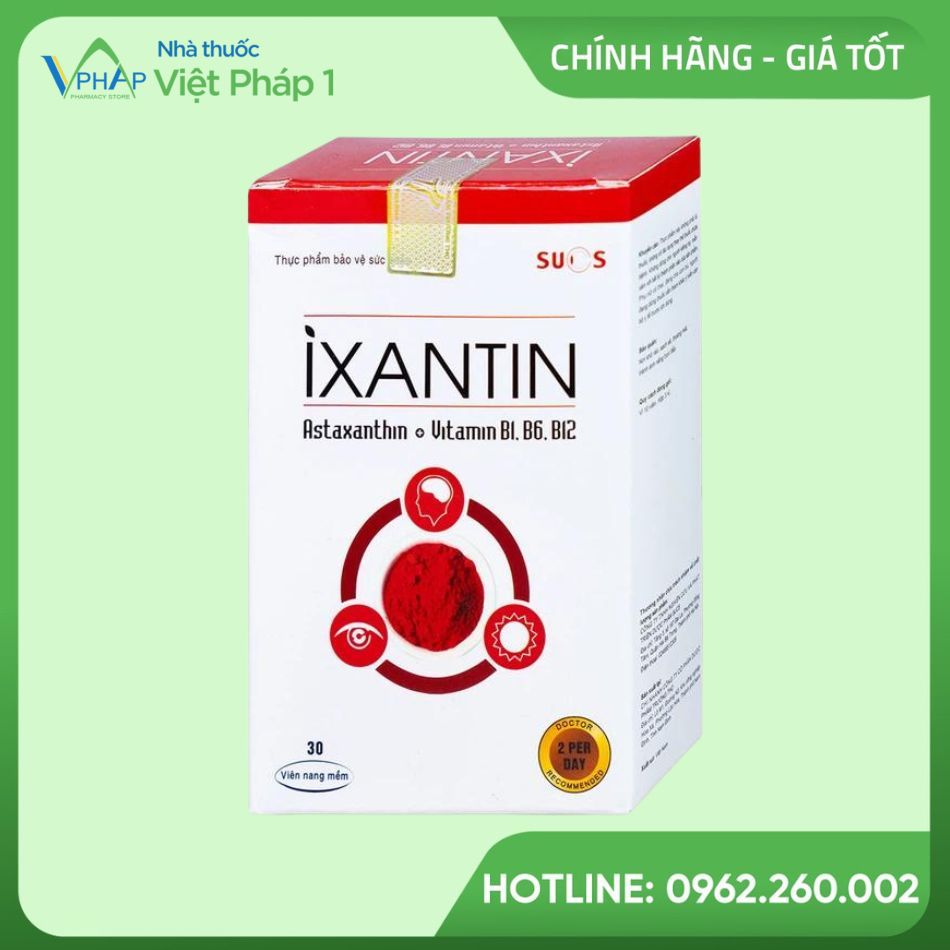 Hộp đựng sản phẩm Ixantin