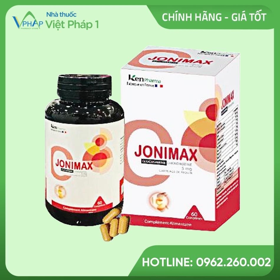 Hộp lọ và viên Jonimax