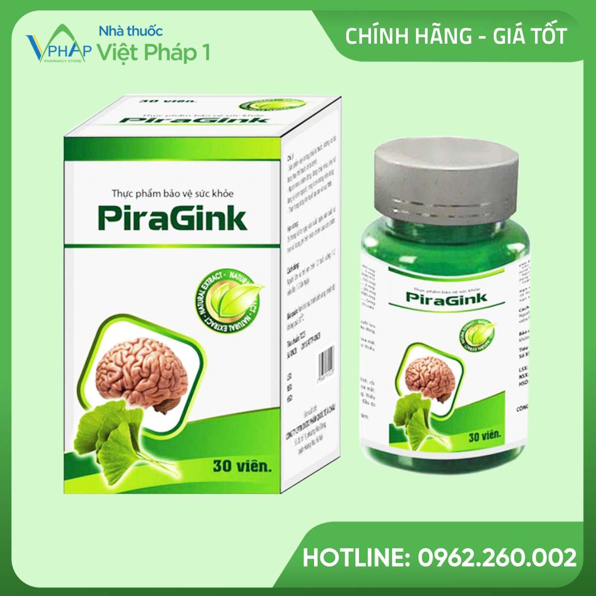 Hộp và lọ PiraGink