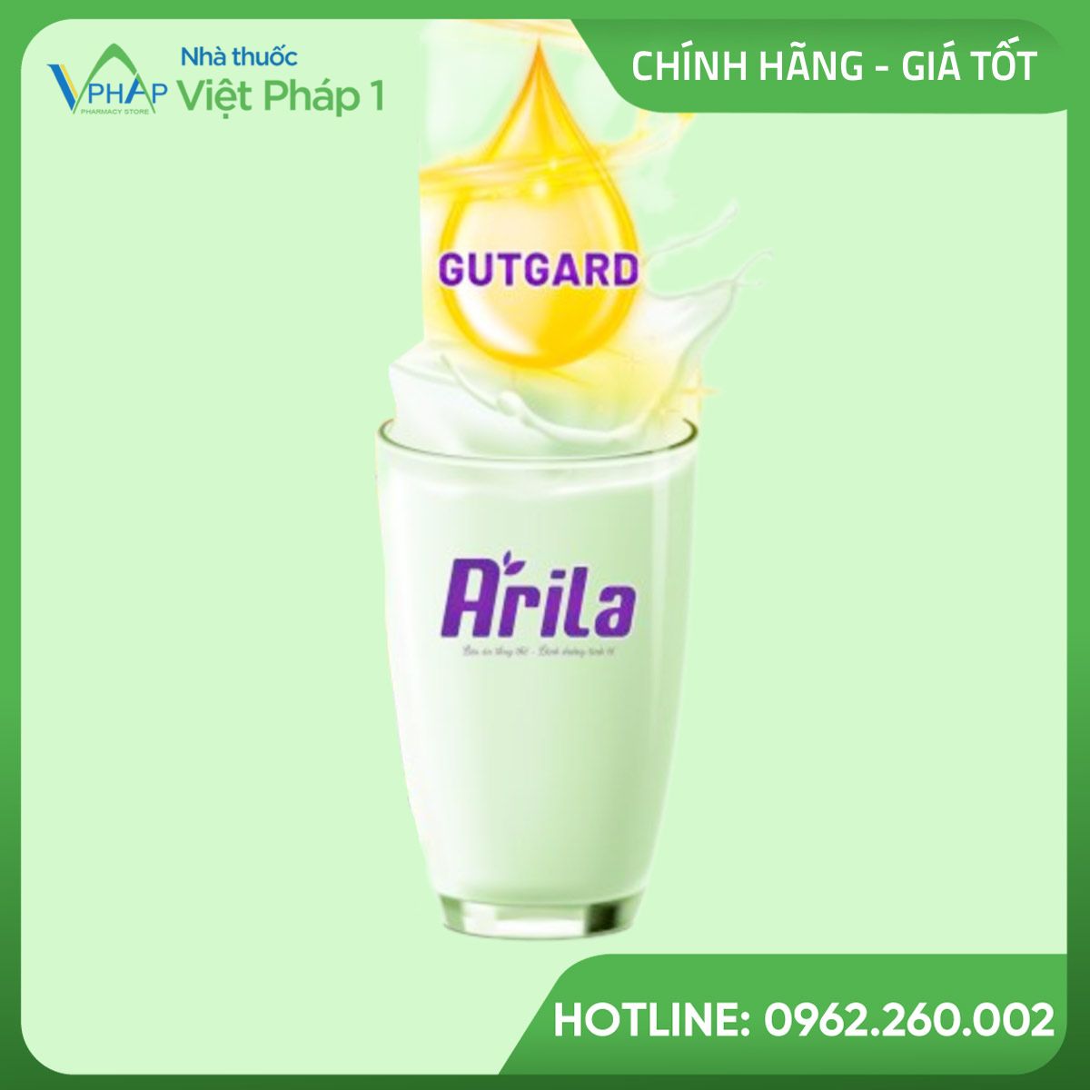 Arila hỗ trợ cân bằng dinh dưỡng