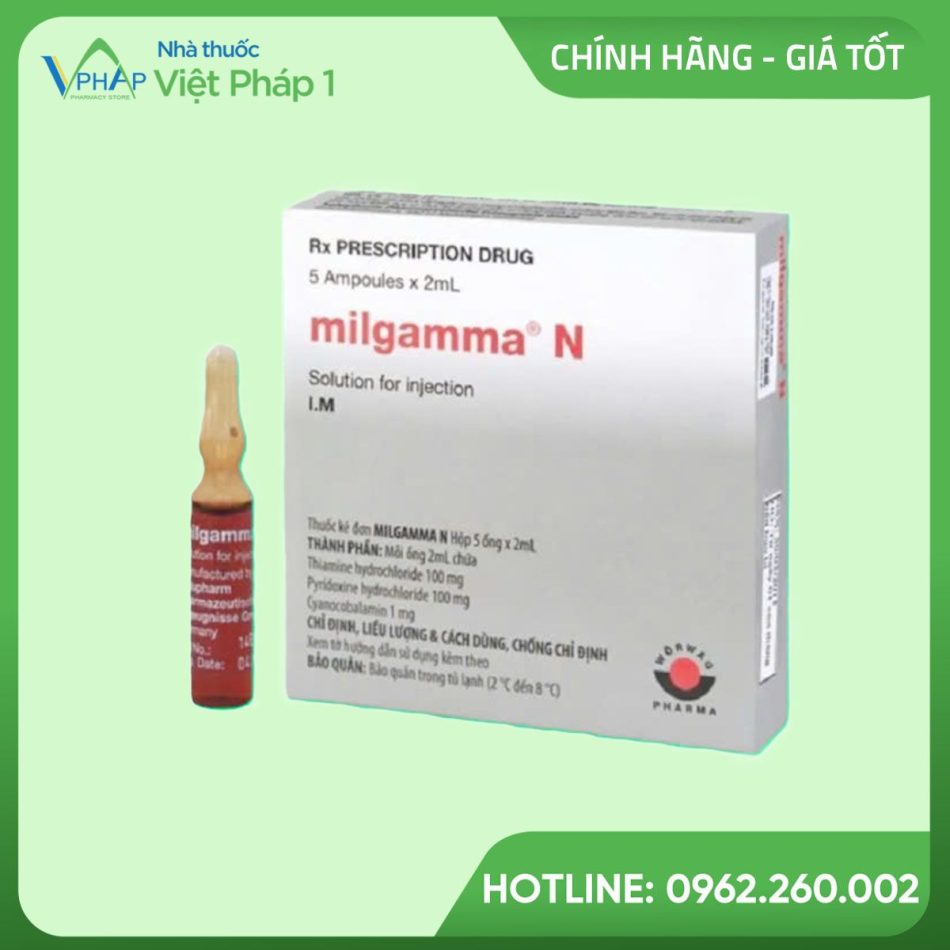 Hình ảnh thuốc Milgamma N