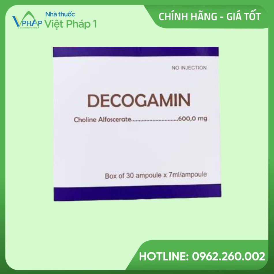 Hộp thuốc Decogamin