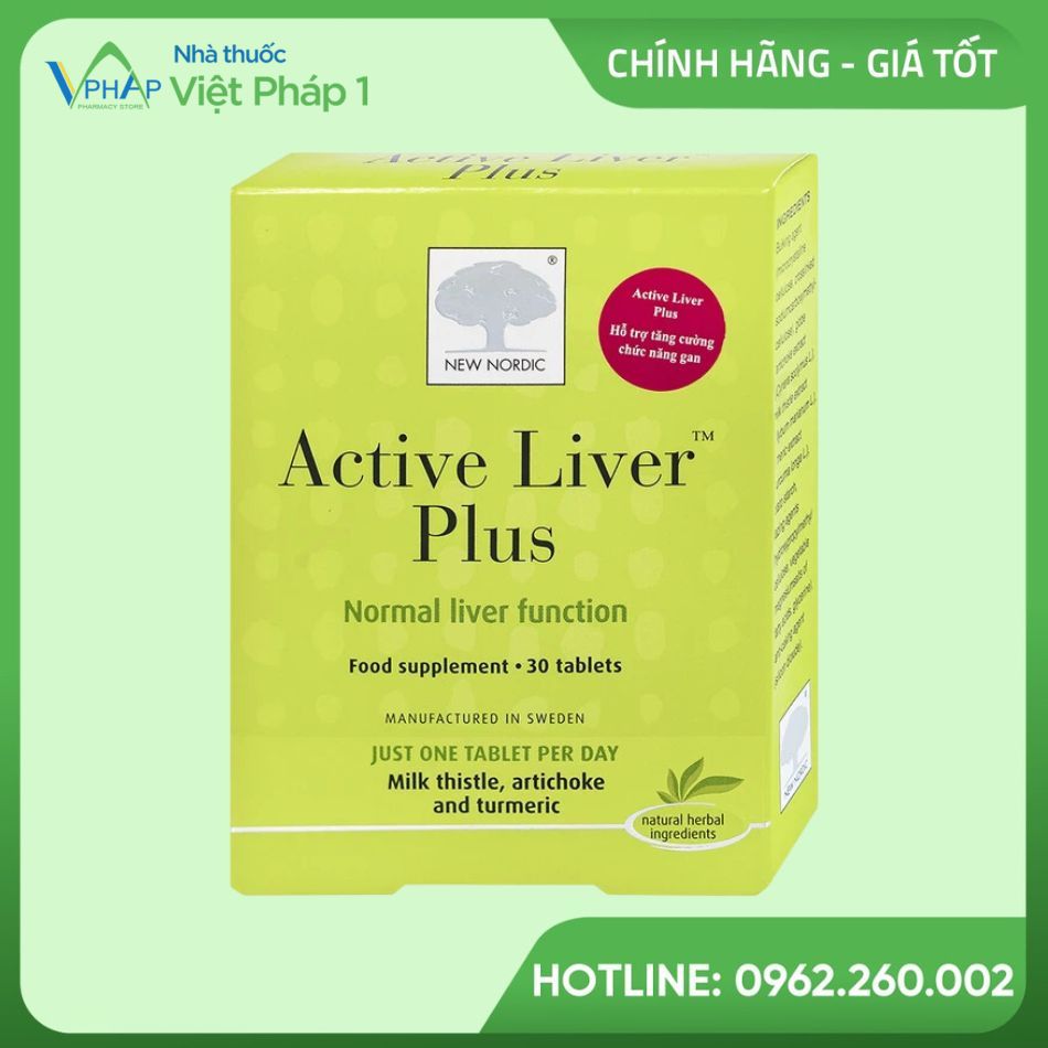 Hình chính diện sản phẩm Active Liver Plus