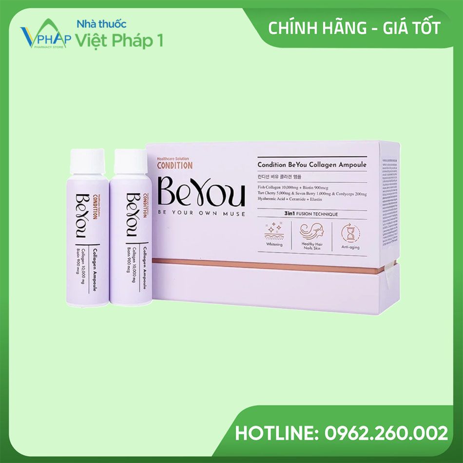 Thực phẩm bảo vệ sức khỏe Collagen Condition Beyou Ampoule