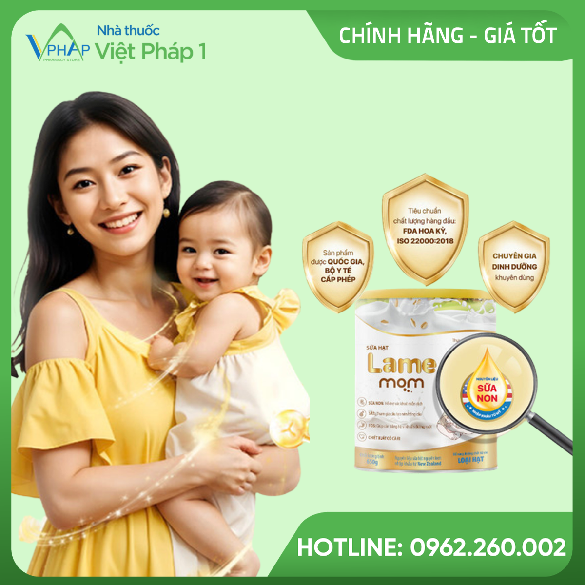 Sản phẩm được khuyên dùng cho mẹ sau sinh