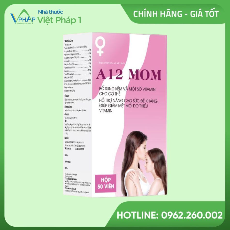 Hộp đựng sản phẩm A12 Mom