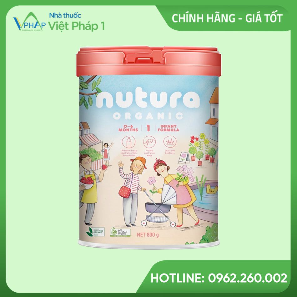 Sữa Nutura Organic số 1