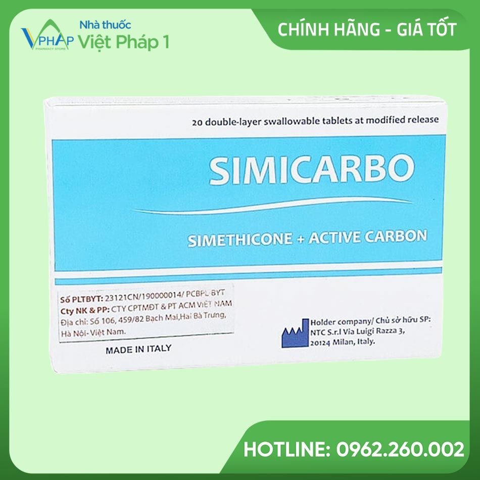 Xuất xứ thuốc Simicarbo