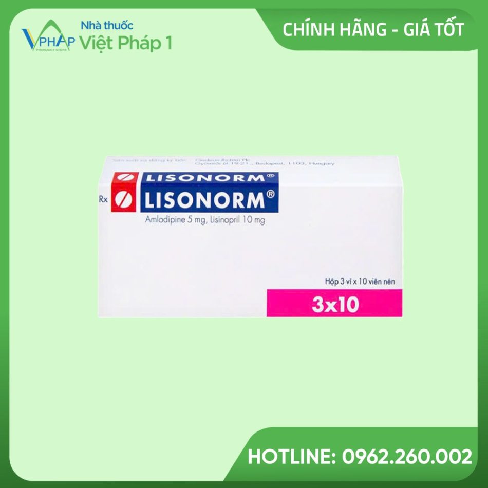 Hình ảnh thuốc Lisonorm