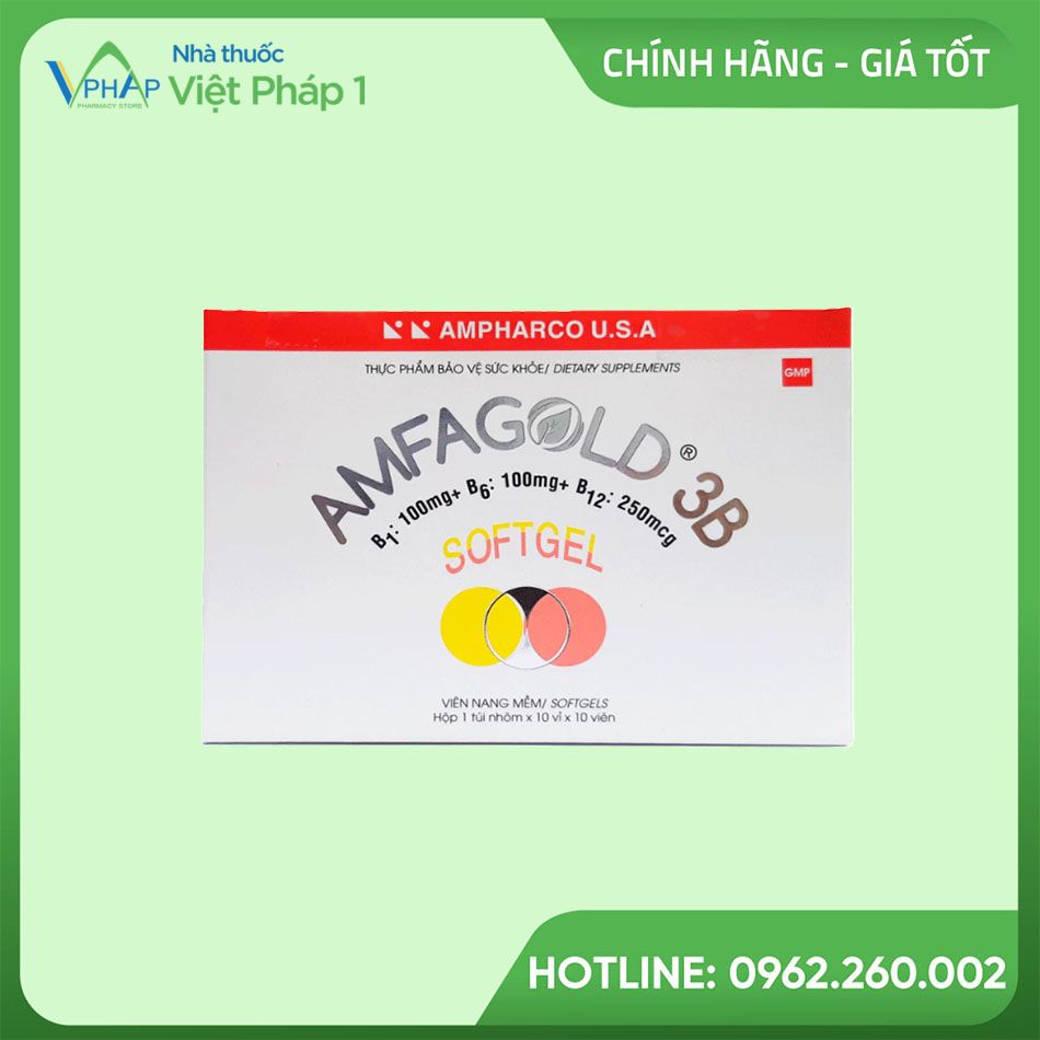 Thực phẩm bảo vệ sức khỏe Amfagold 3B