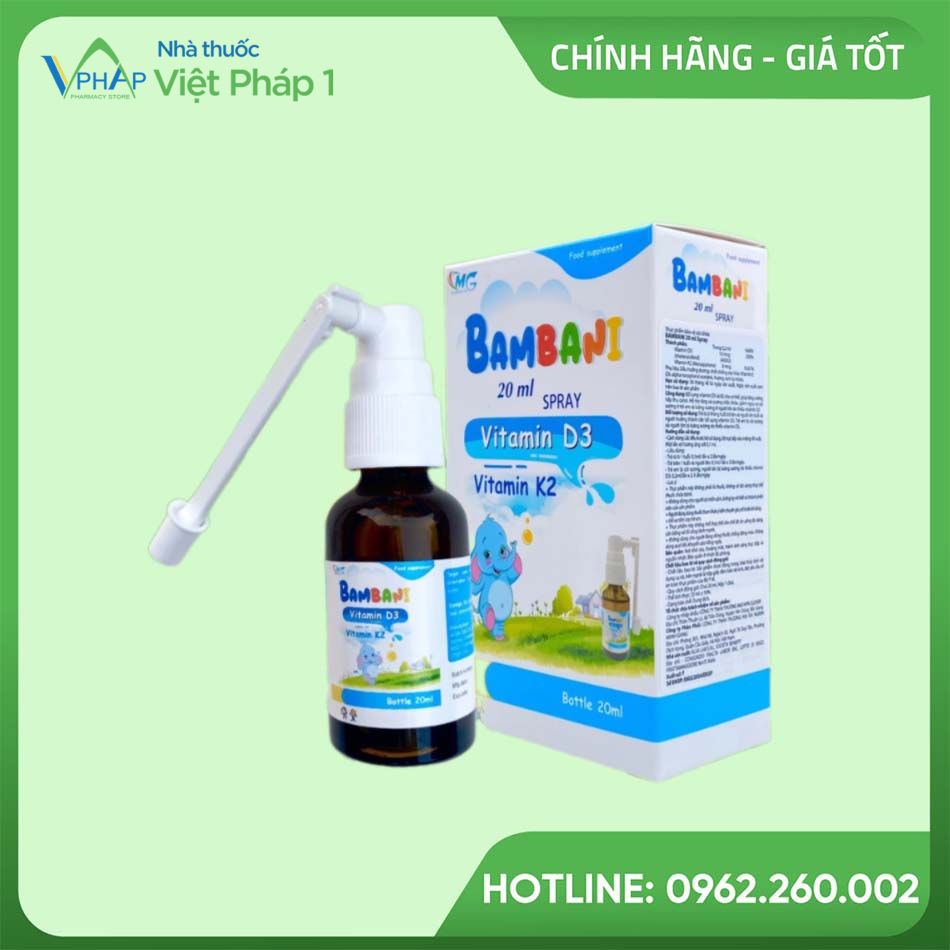 Hình ảnh thực phẩm bảo vệ sức khỏe Bambani