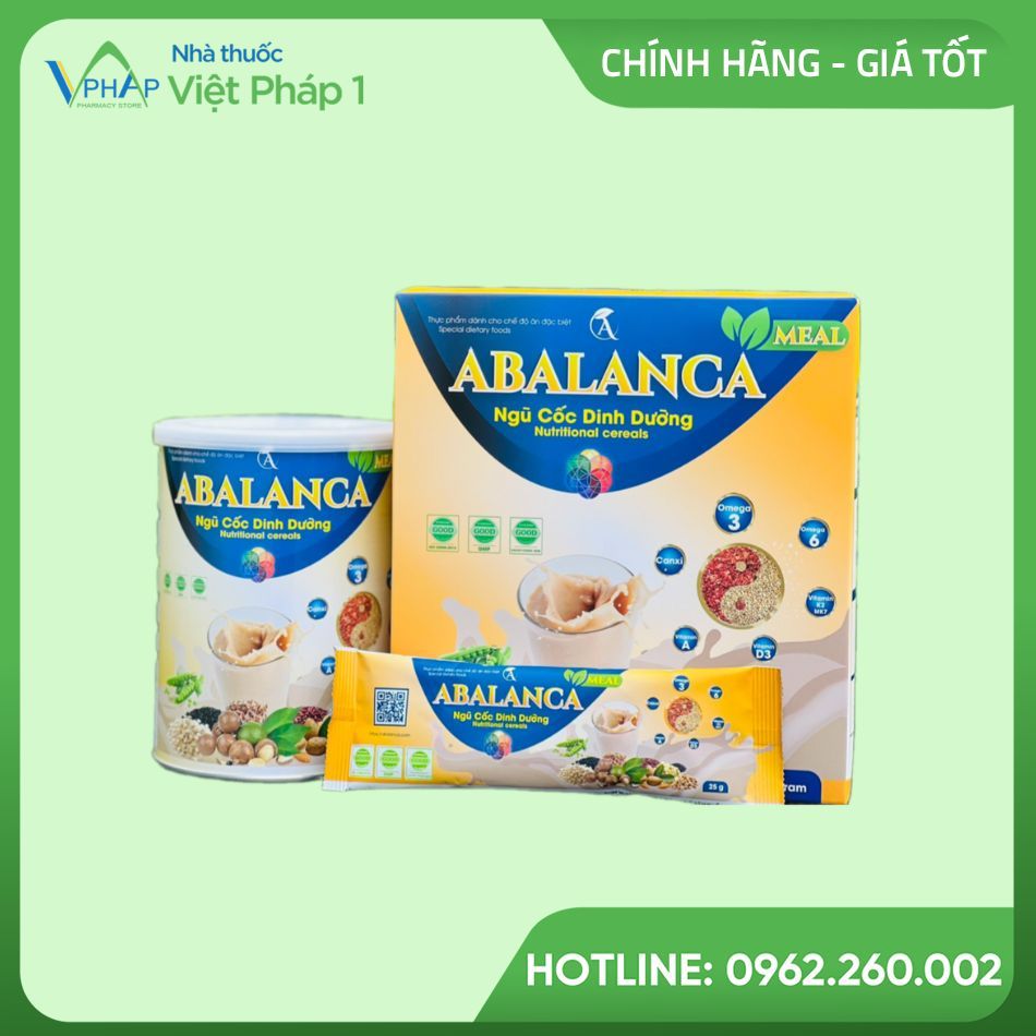 Hộp, gói và lon sữa Abalanca