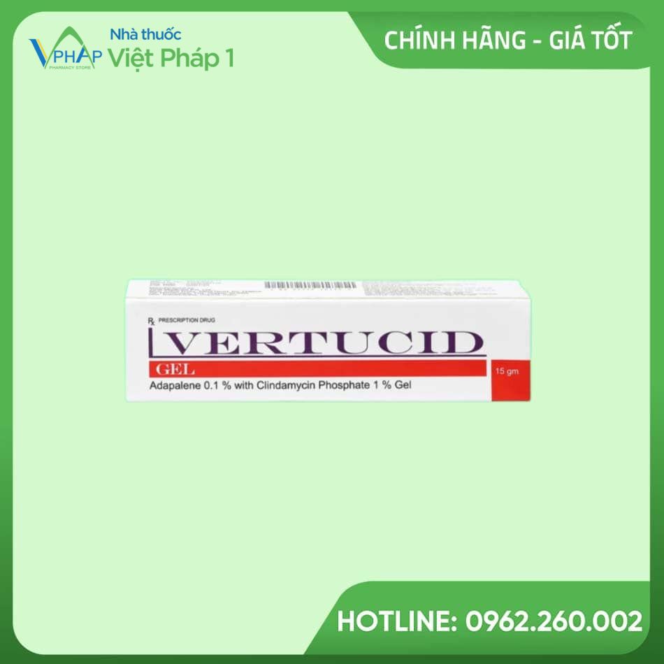 Thuốc điều trị mụn Vertucid