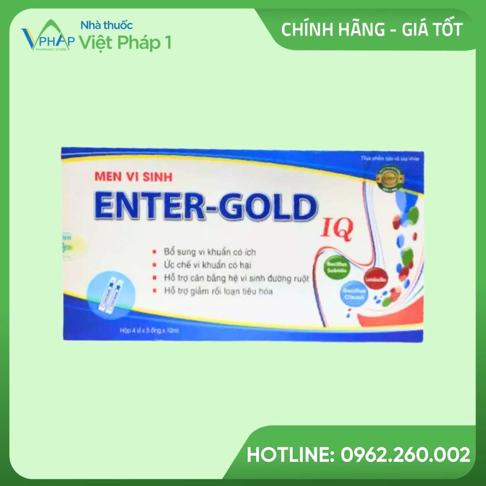 Thực phẩm bảo vệ sức khỏe Enter Gold IQ