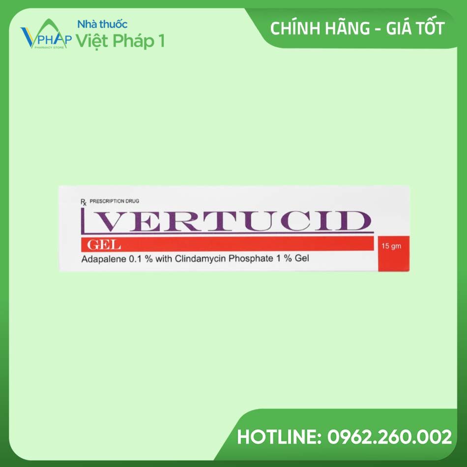 Thuốc Vertucid là thuốc kê đơn được sản xuất tại Ấn Độ