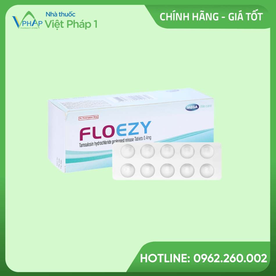 Hình ảnh hộp và vỉ thuốc Floezy