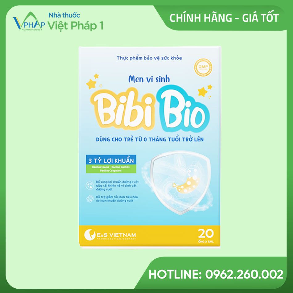 Hộp men vi sinh Bibi Bio