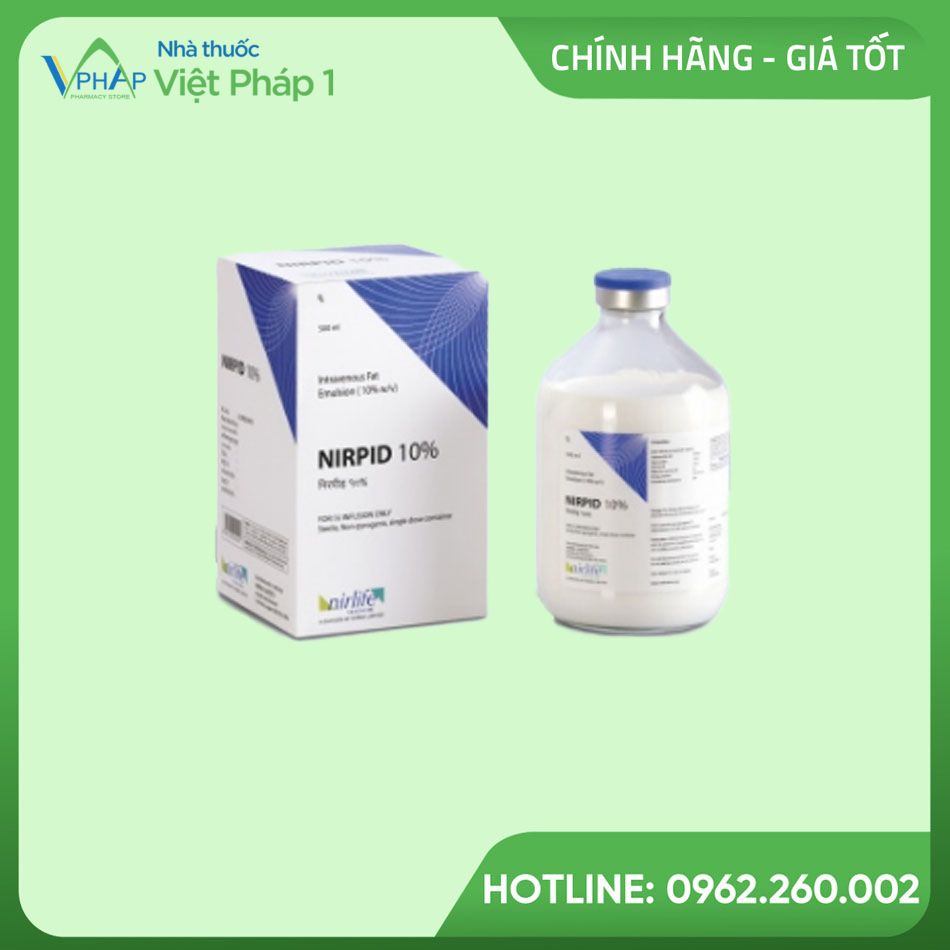 Thuốc cung cấp dinh dưỡng Nirpid 10