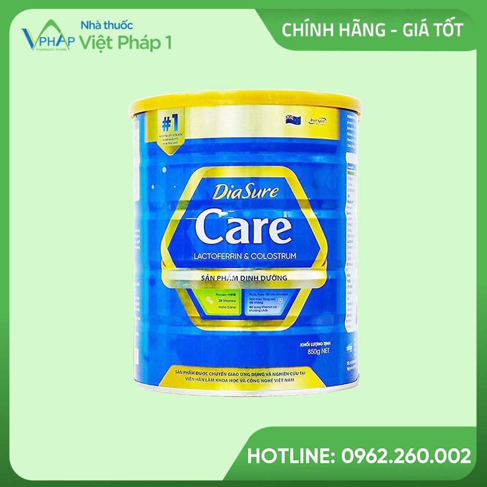 Sản phẩm sữa dinh dưỡng Diasure Care