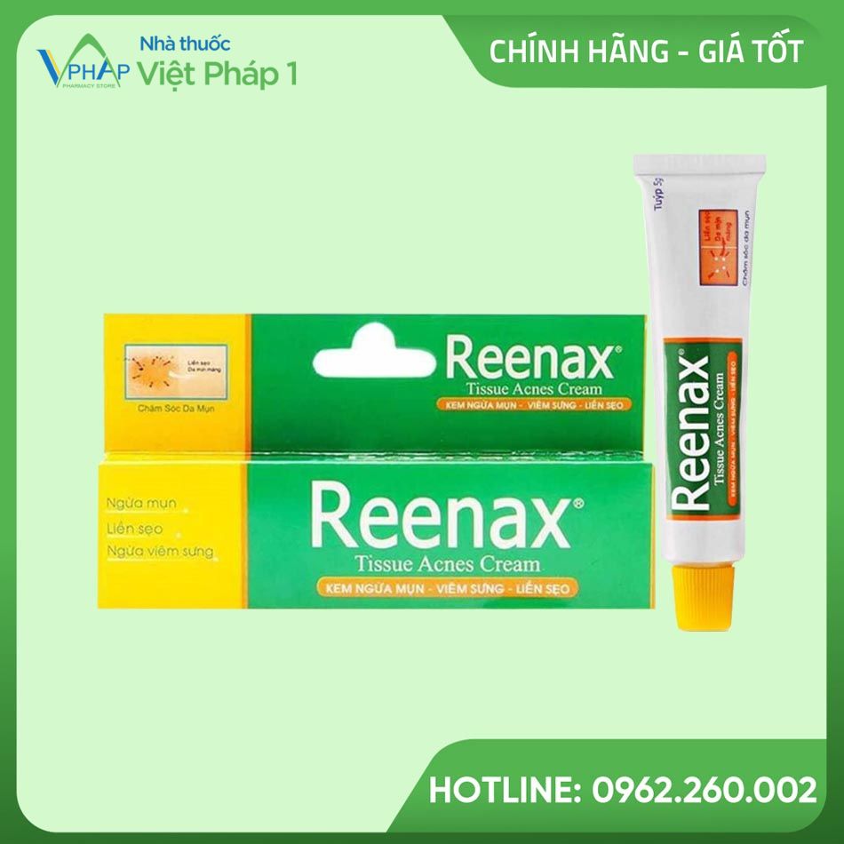 Kem bôi trị sẹo Reenax