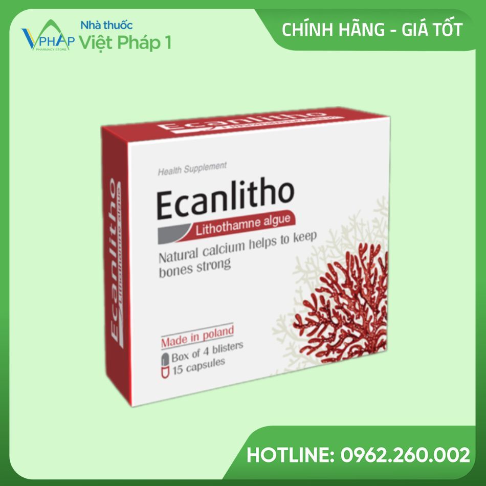 Mặt trước sản phẩm Ecanlitho