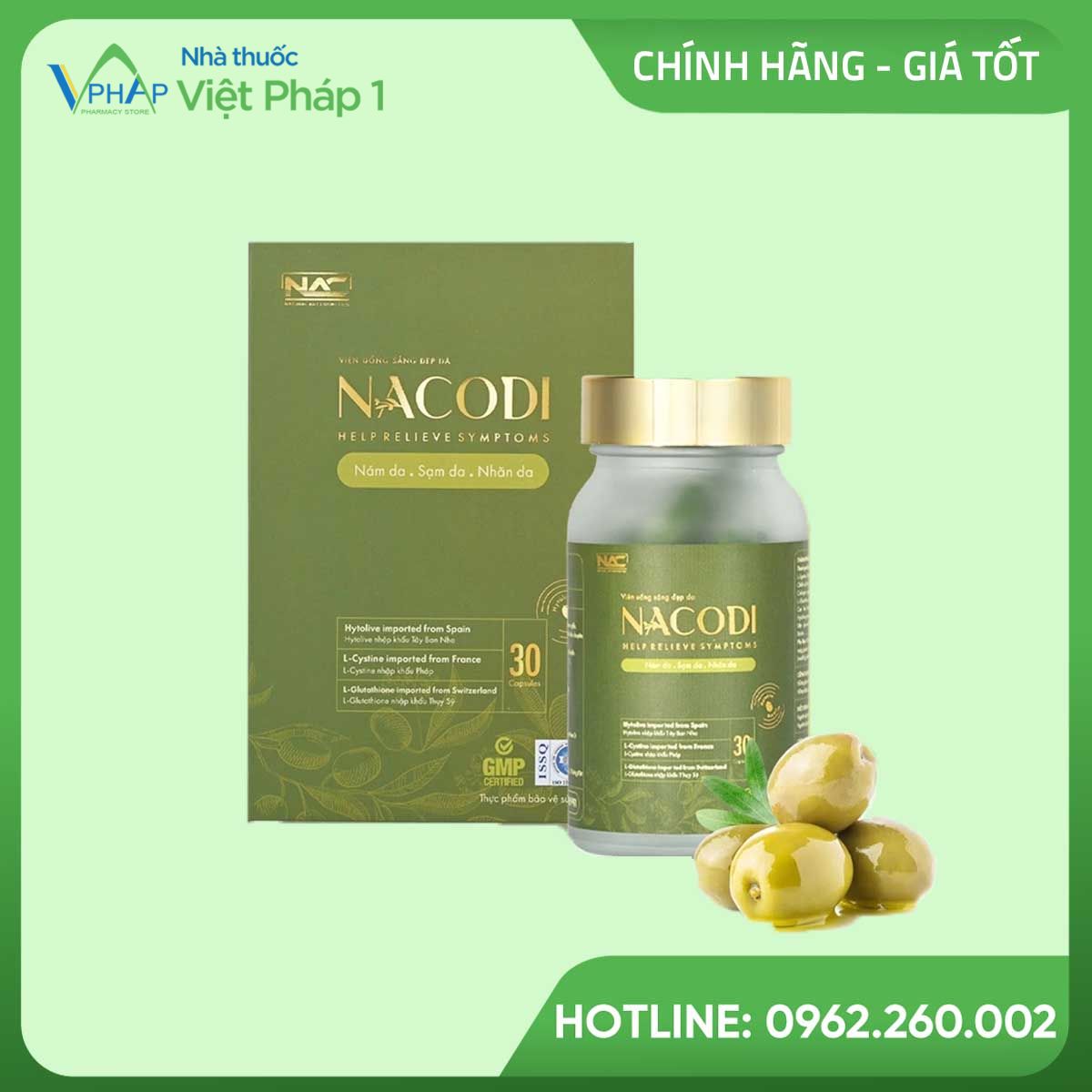 Sản phẩm Nacodi