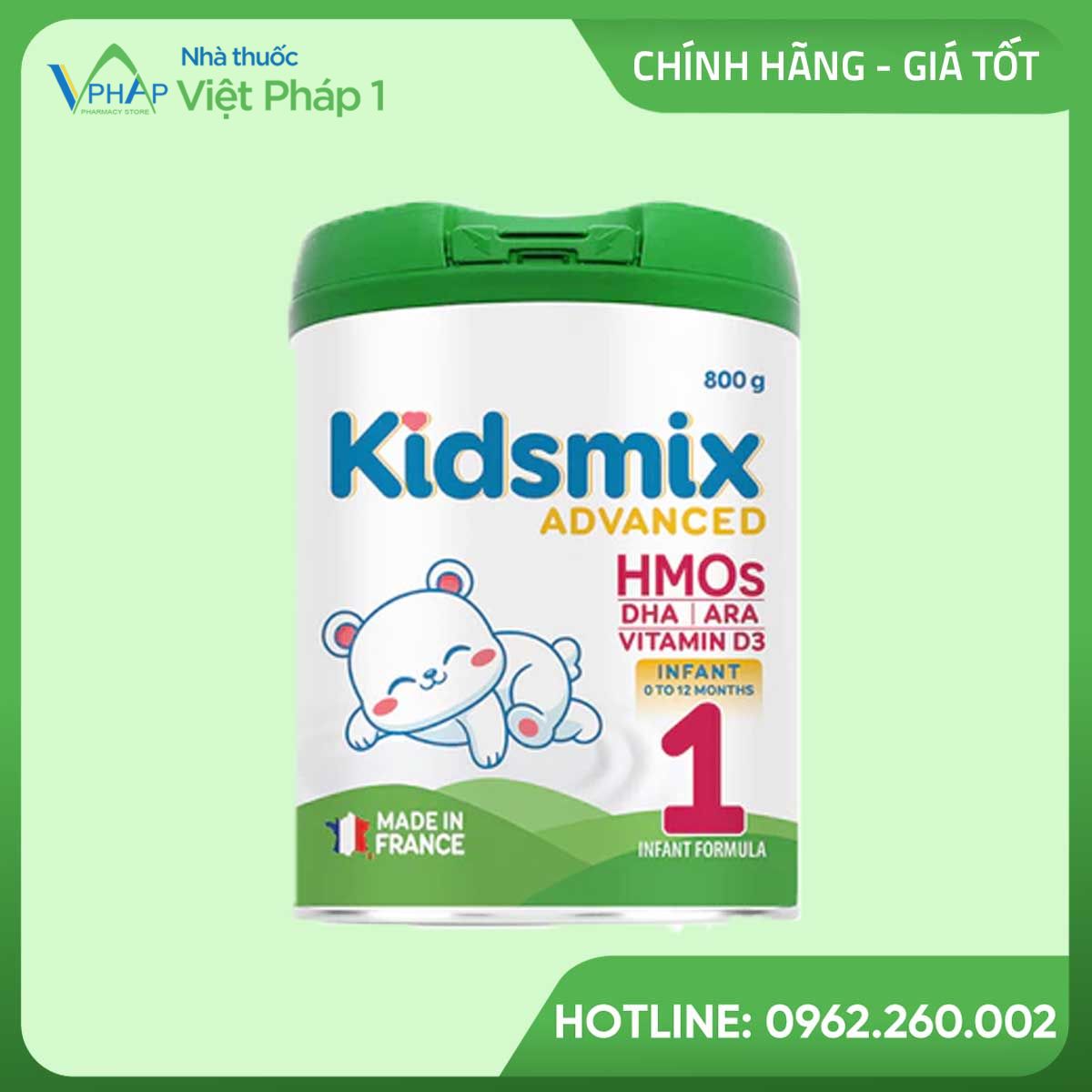 Sữa Kidsmix Advanced 1