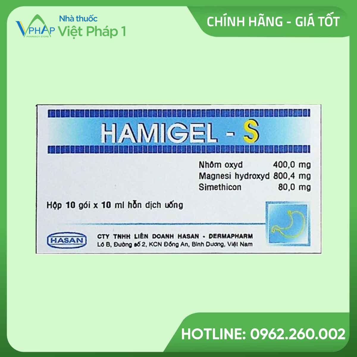 Thuốc Hamigel-S