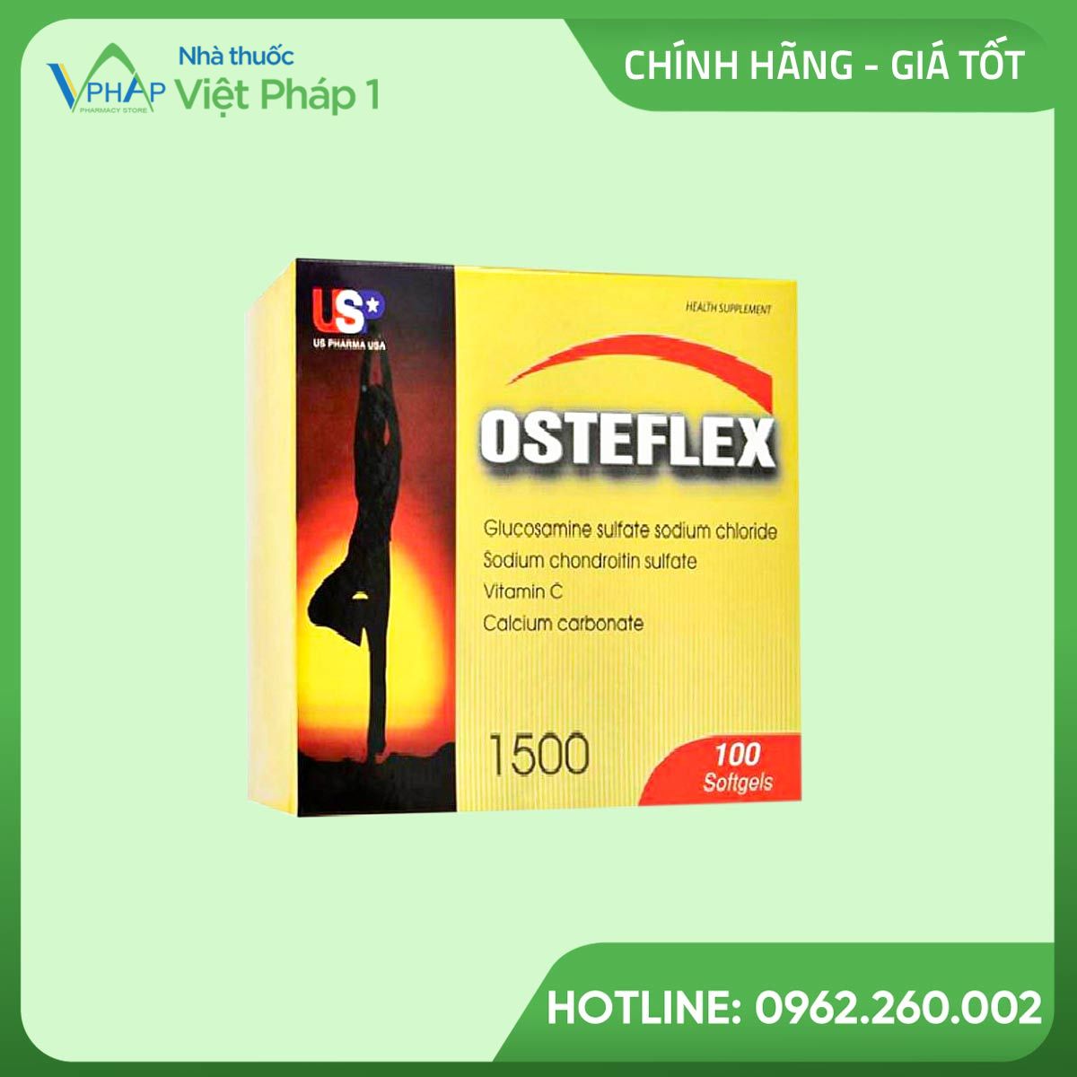 Hình ảnh hộp viên uống Osteflex