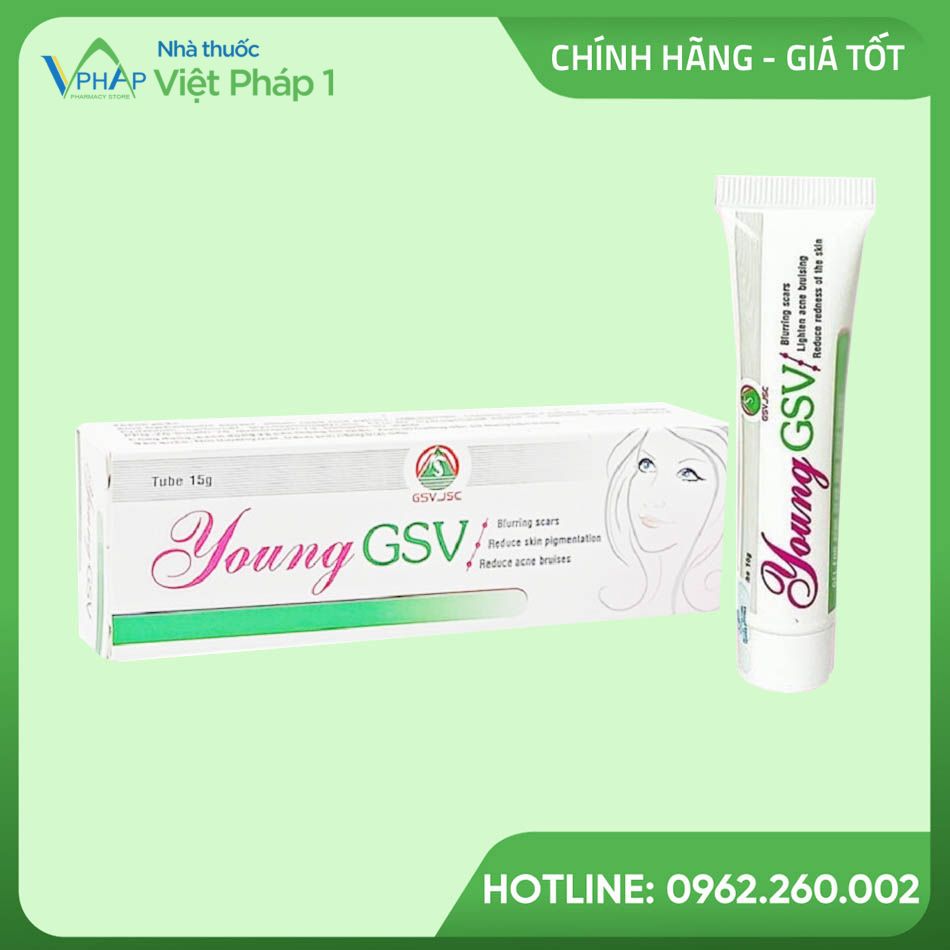 Hình ảnh kem bôi Young Gsv