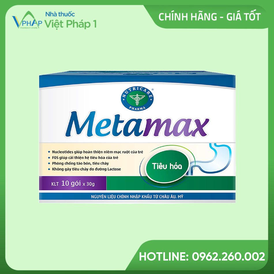 Hộp sữa Metamax