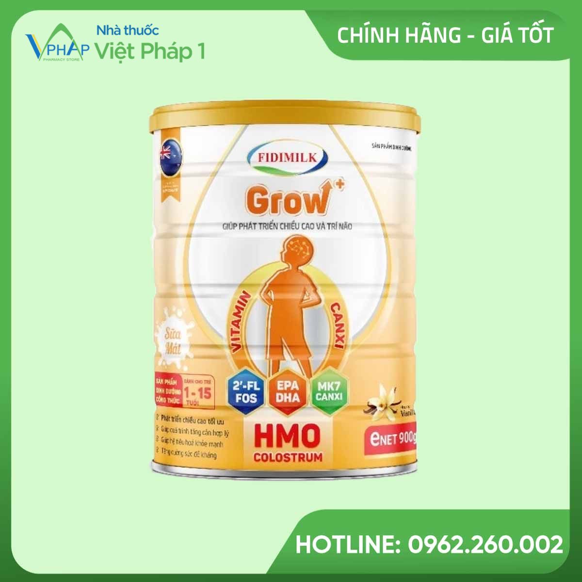 Fidimilk Grow cho trẻ nhỏ