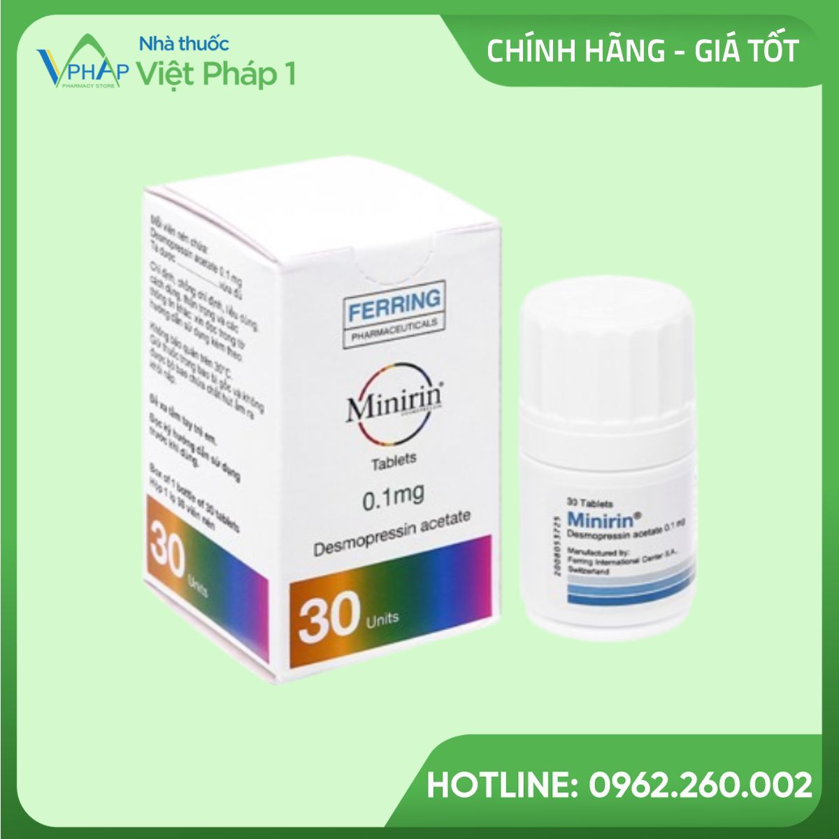 Ảnh hộp và lọ sản phẩm