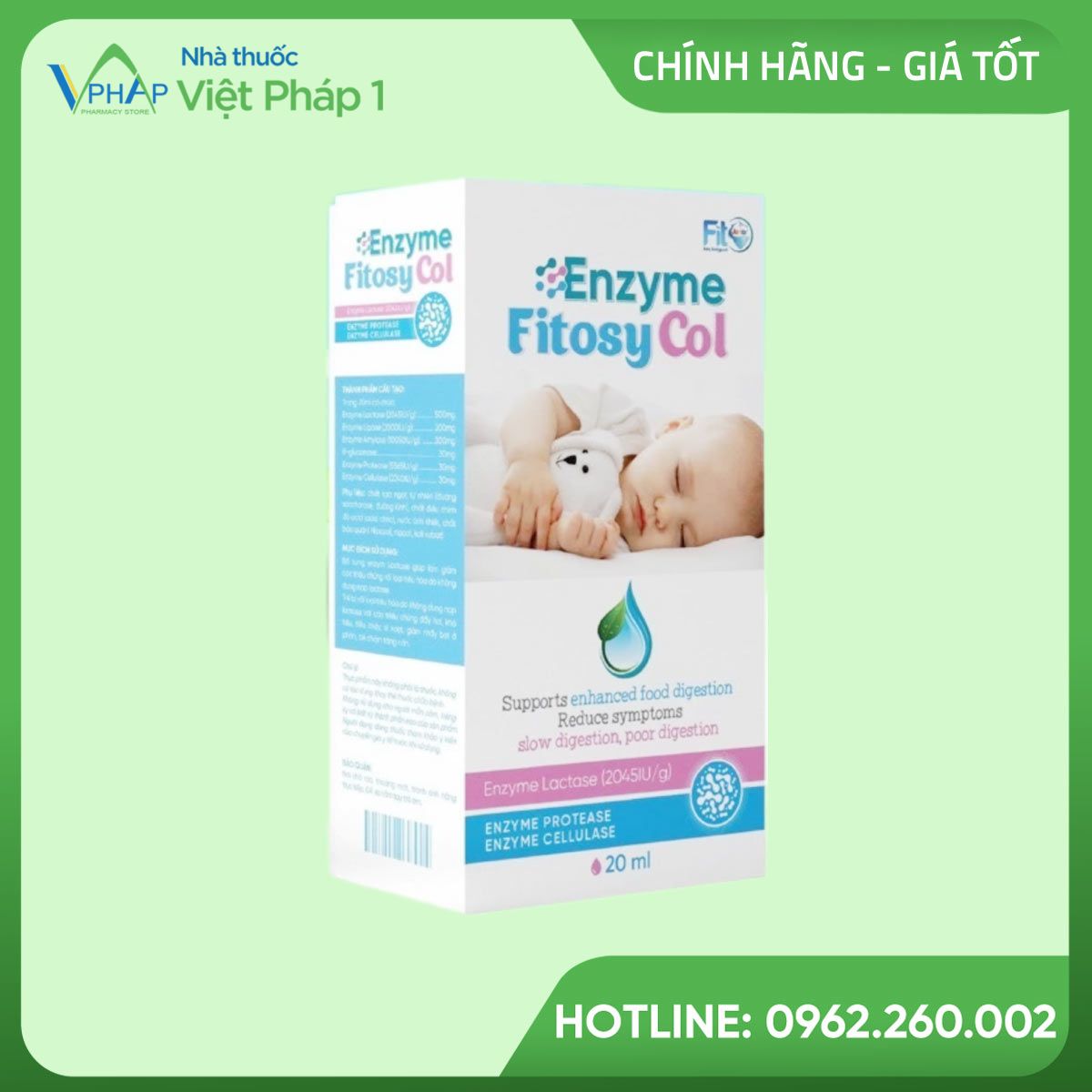 Giảm tình trạng chướng bụng, đầy hơi, chán ăn