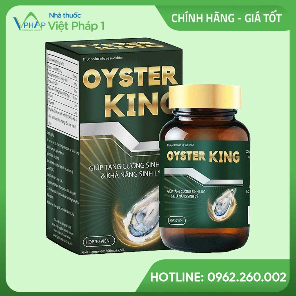 Hộp và lọ Oyster King
