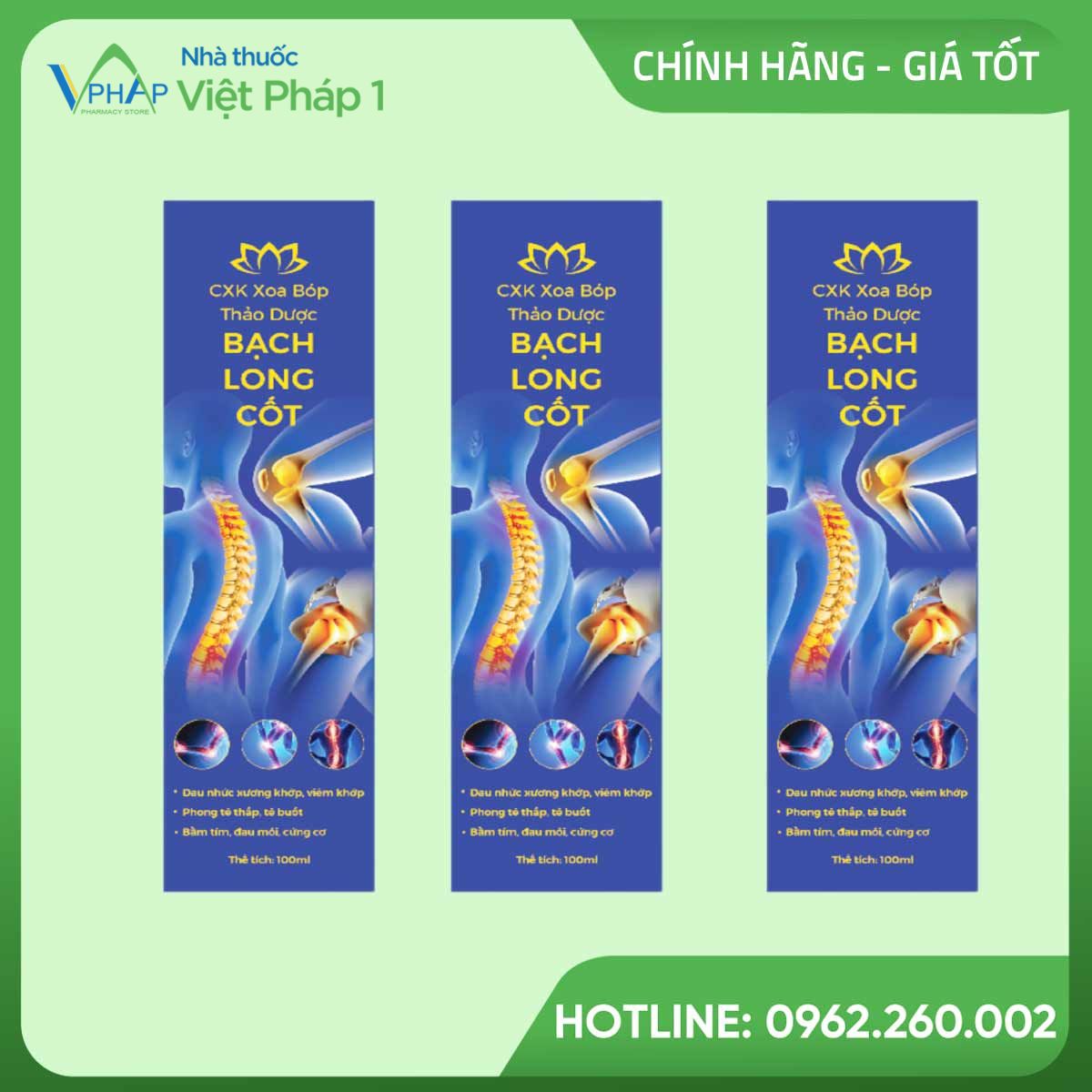 Sản_phẩm_bạch_long_cốt Hỗ trợ giảm đau nhức xương khớp, viêm khớp