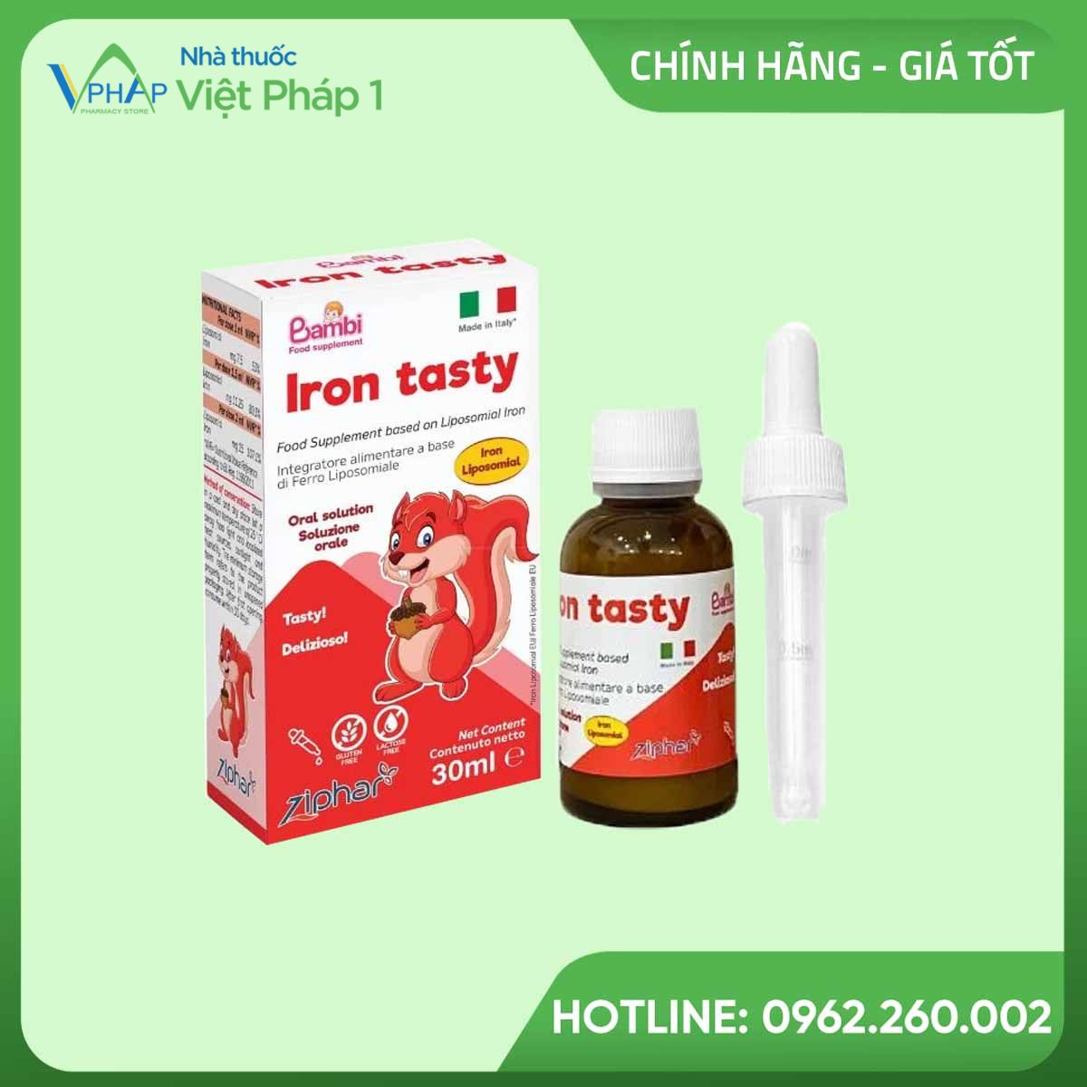 Sắt Iron Tasty