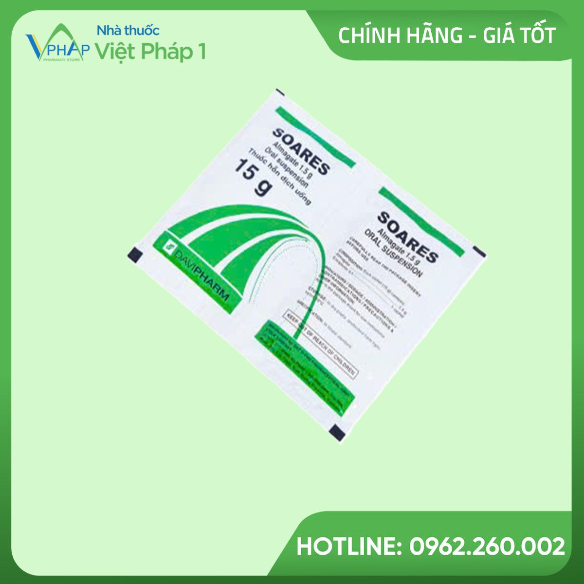 Hình ảnh gói thuốc Soares