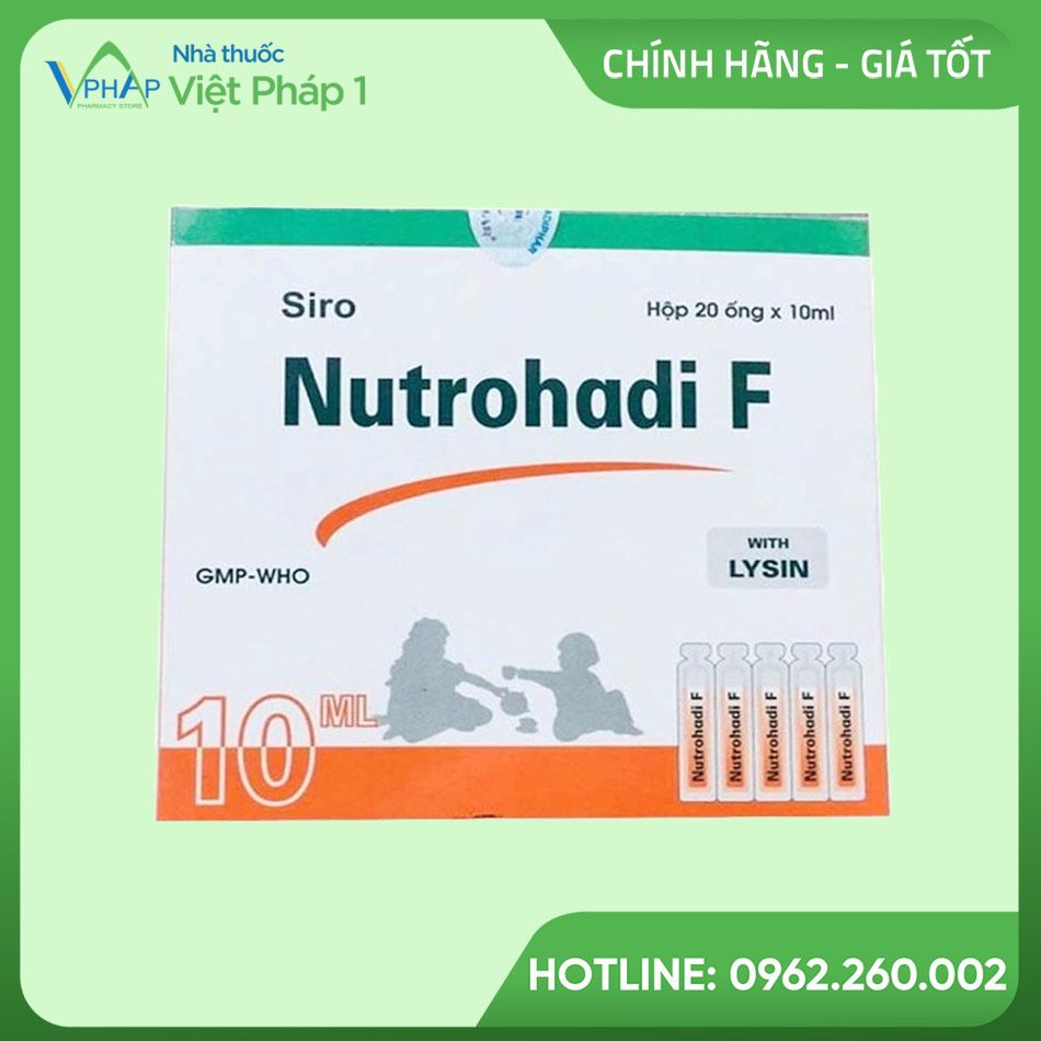 Hộp Nutrohadi F 10ml