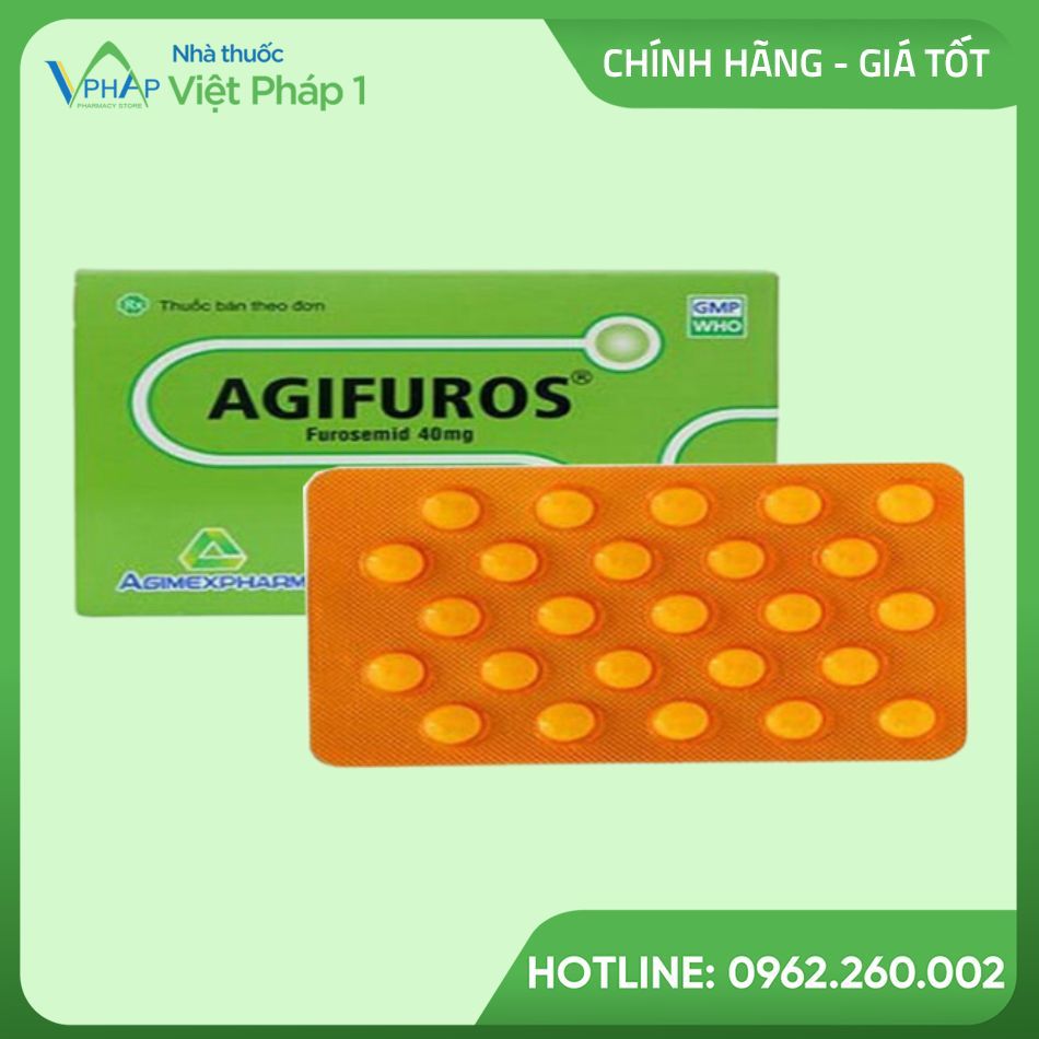 Hộp và vỉ thuốc Agifuros