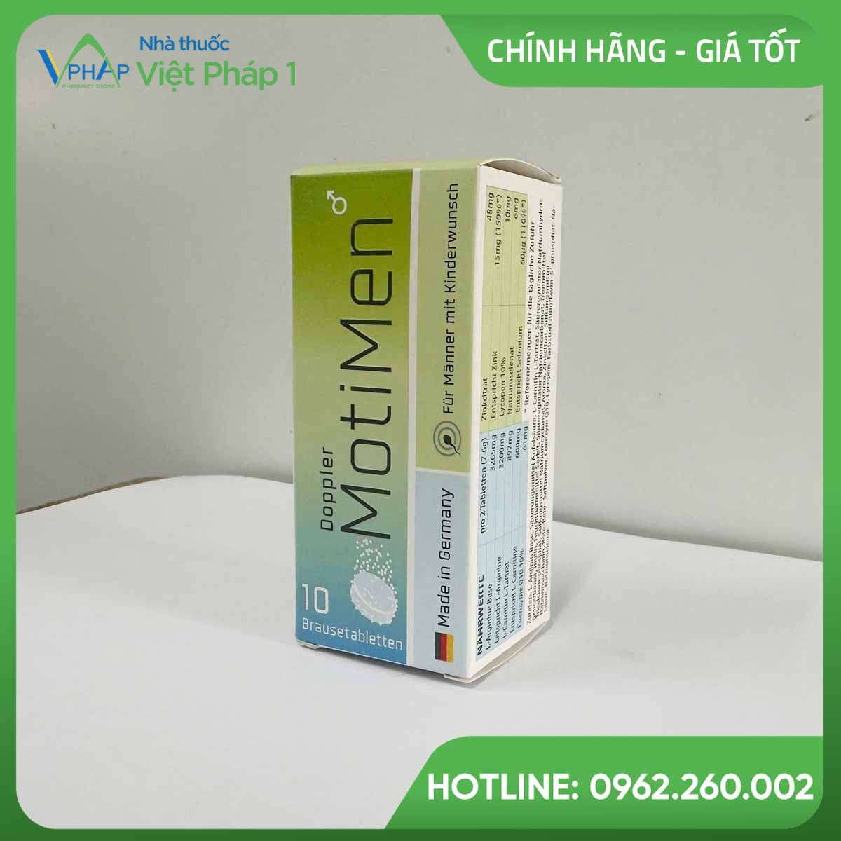 Sản phẩm được sản xuất tại Đức