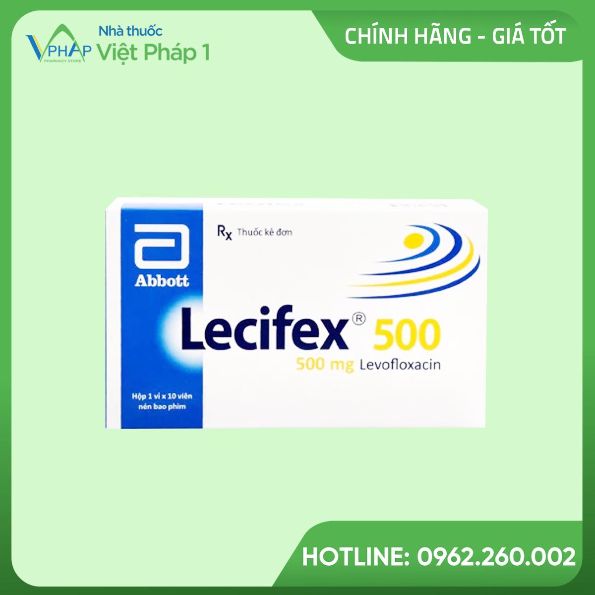 Thuốc Lecifex 500