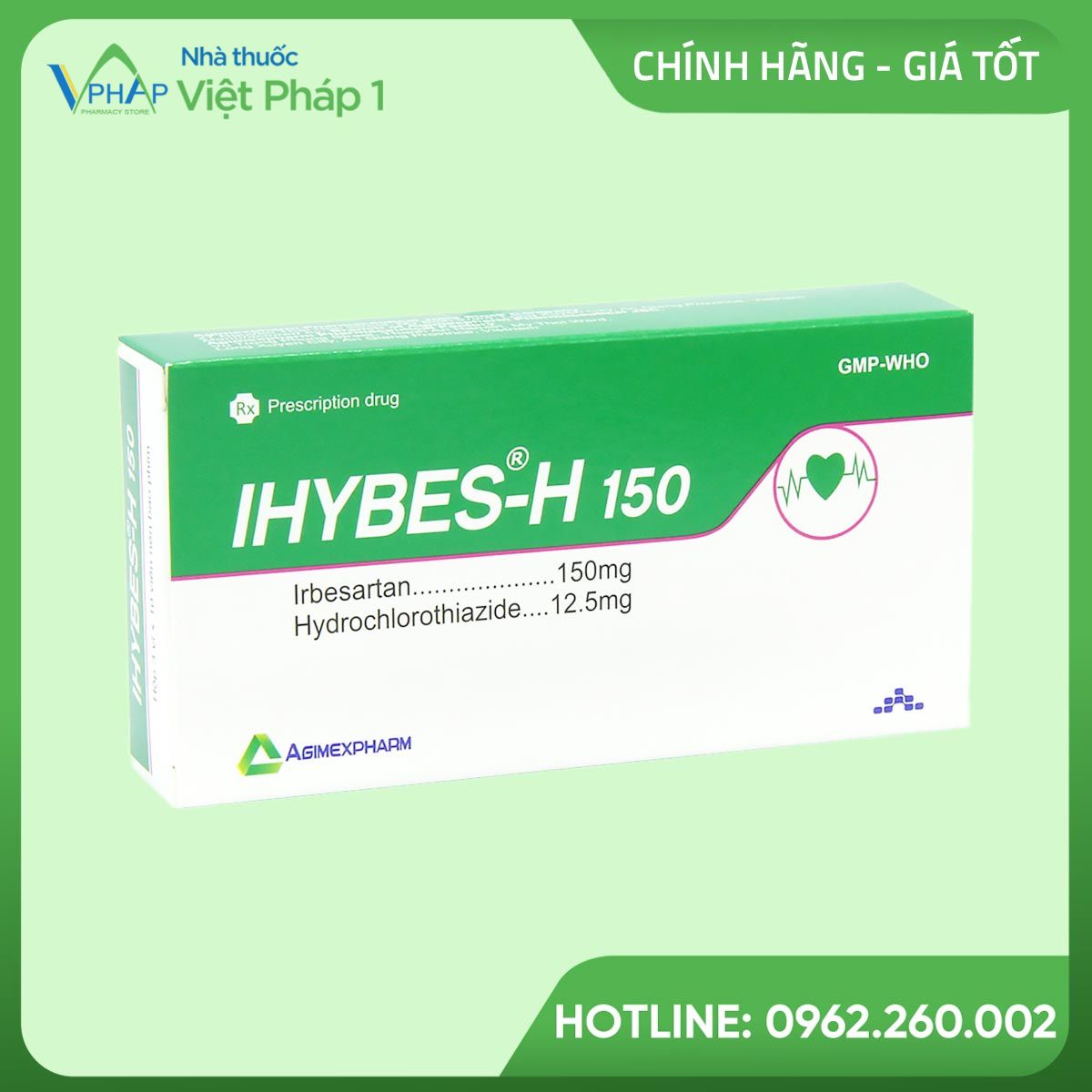 Thuốc Ihybes-H 150